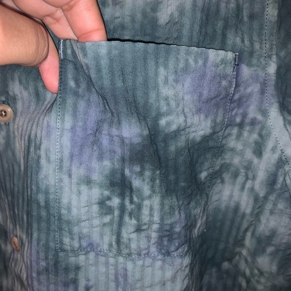 Men’s M Blue Tie Dye Matching Shirts & Shorts Set - Picture 5 of 14